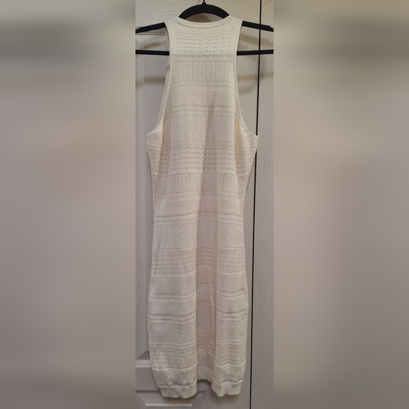 XS Abercrombie & Fitch Cream Knit Dress - Picture 2 of 4